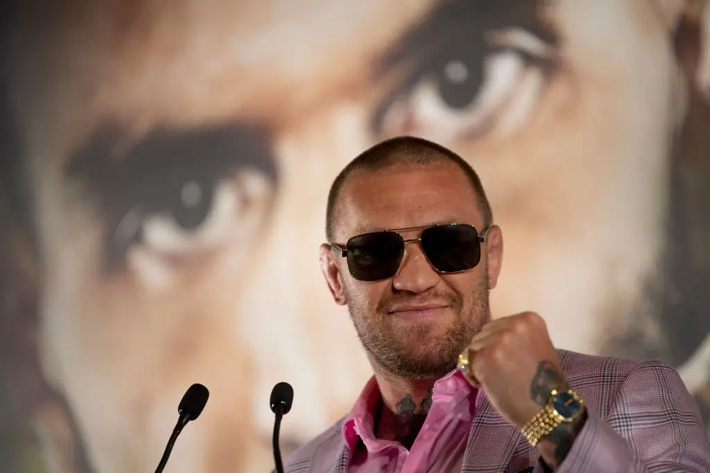 UFC legend Conor McGregor pictured -