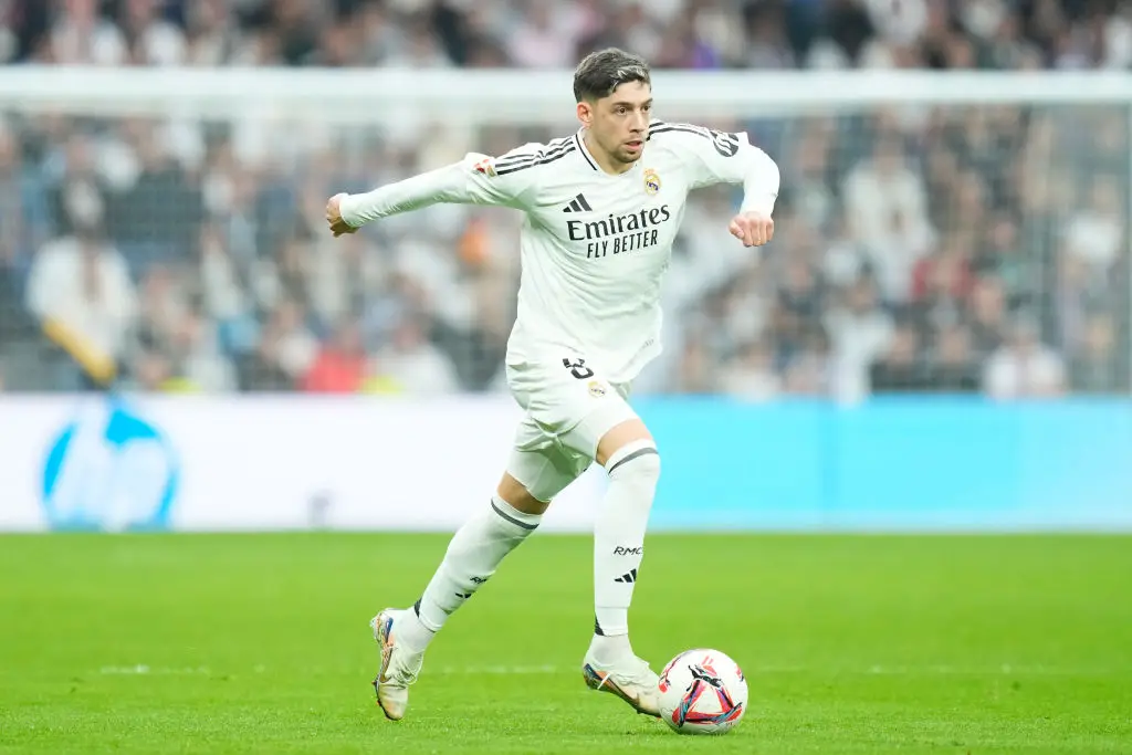 Federico Valverde has become a central part of Carlo Ancelotti's system at Real Madrid. (Image: Getty)
