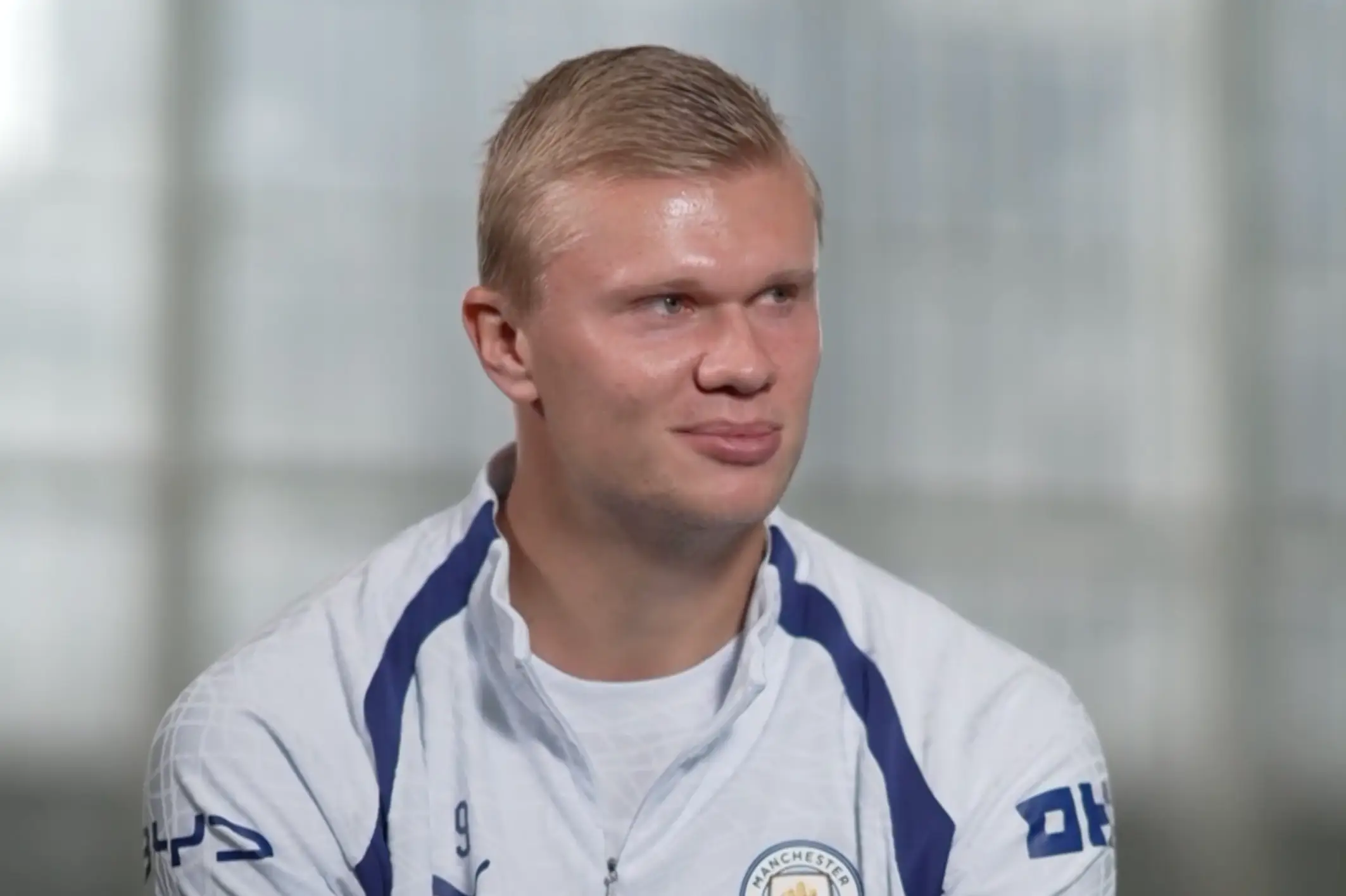 Haaland has urged City fans to stick together. Image credit: Man City