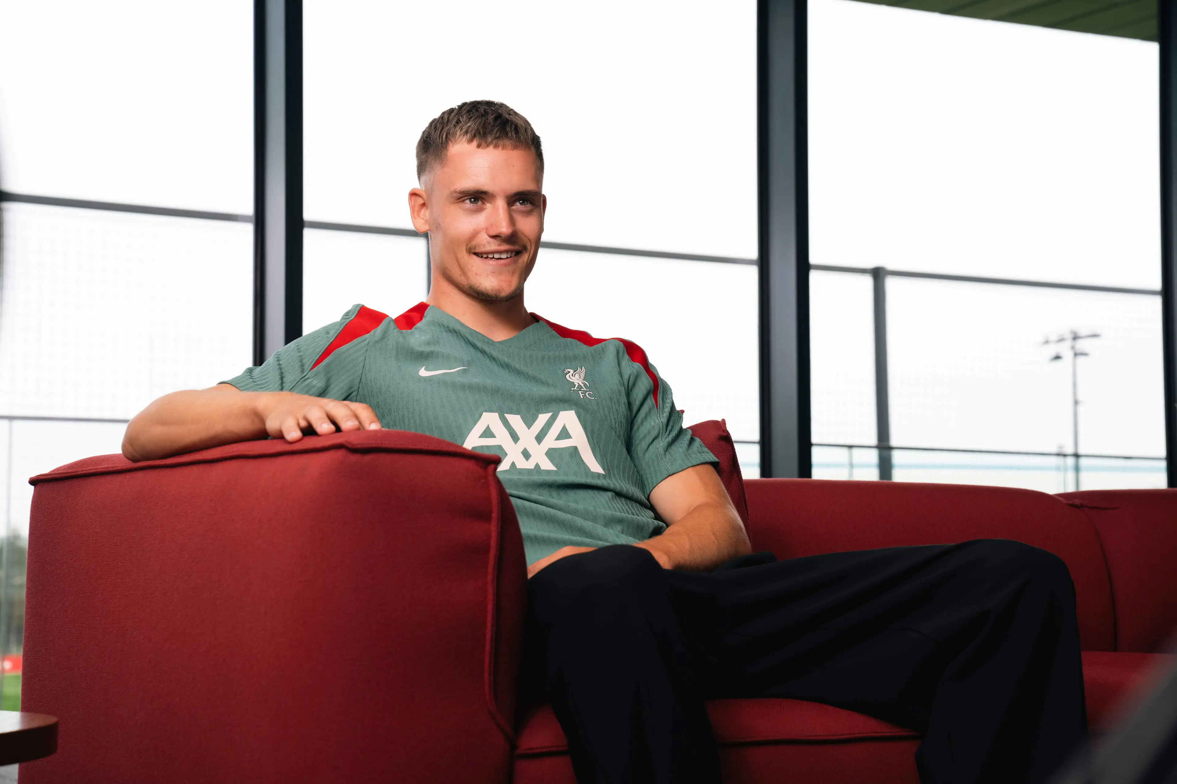 Florian Wirtz joined Liverpool in a club-record deal earlier in the window. Image: Getty