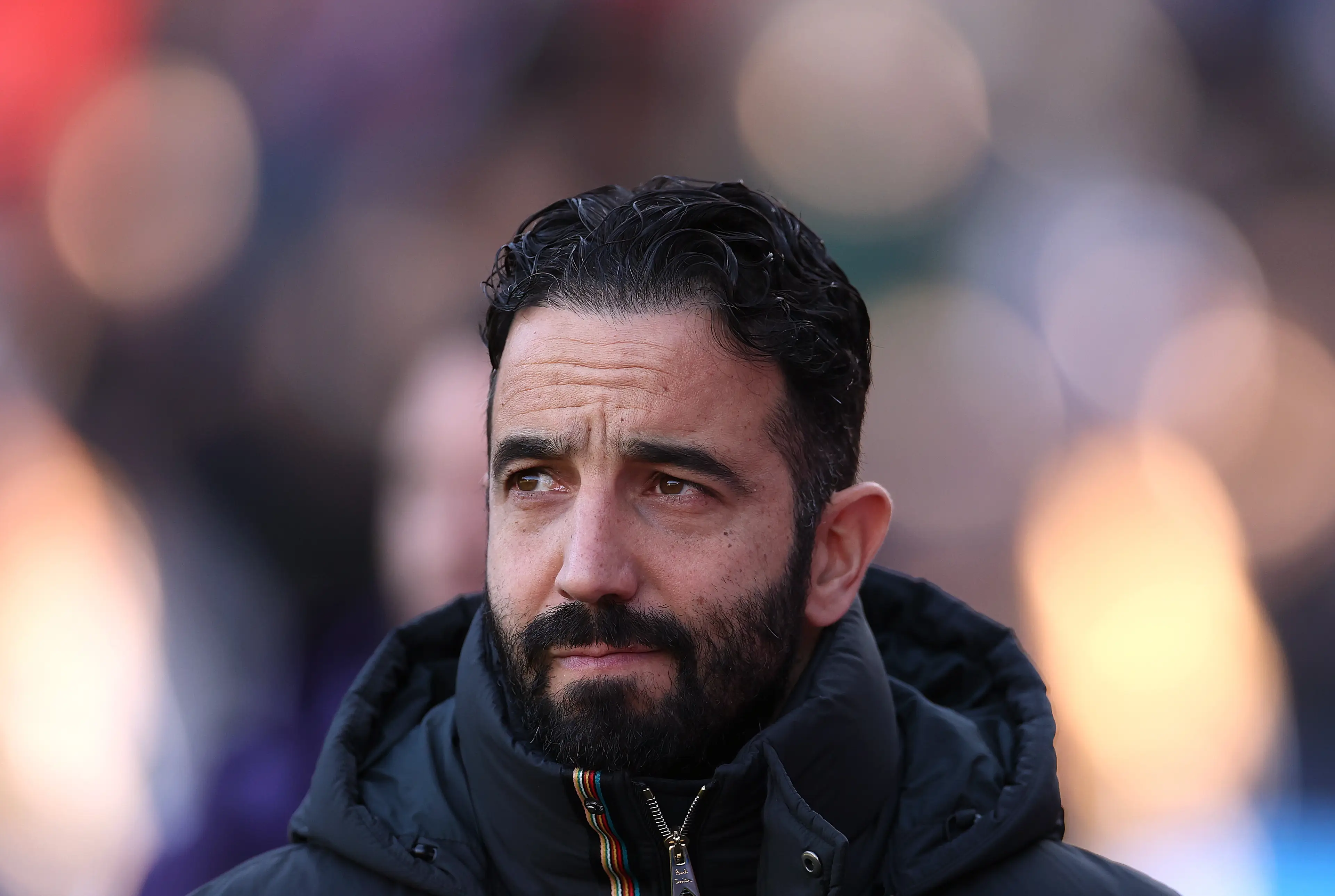 Amorim is set to allow four players to move on in January. Image: Getty