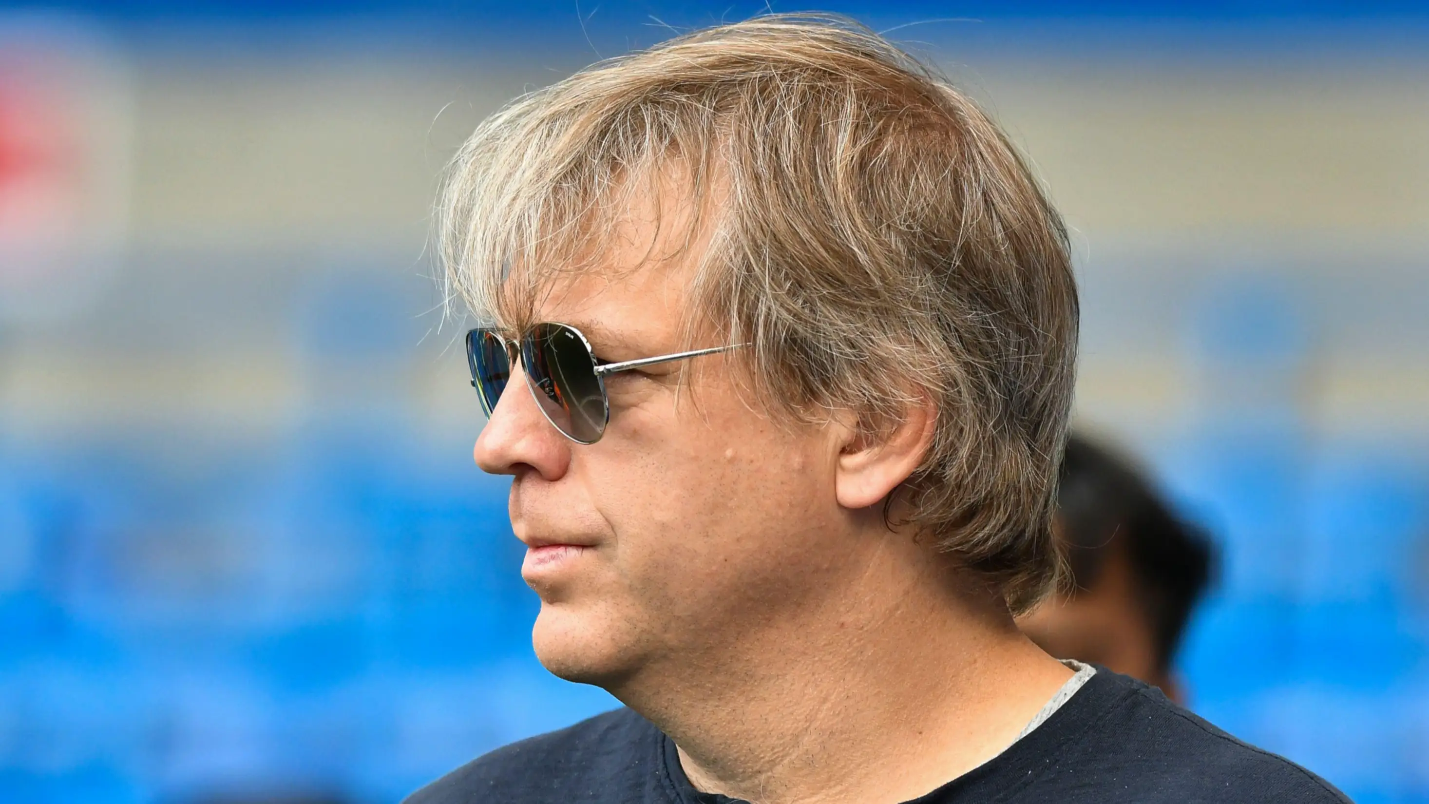 Chelsea owner Todd Boehly after the Premier League match between Chelsea and Watford at Stamford Bridge, London. (Alamy)