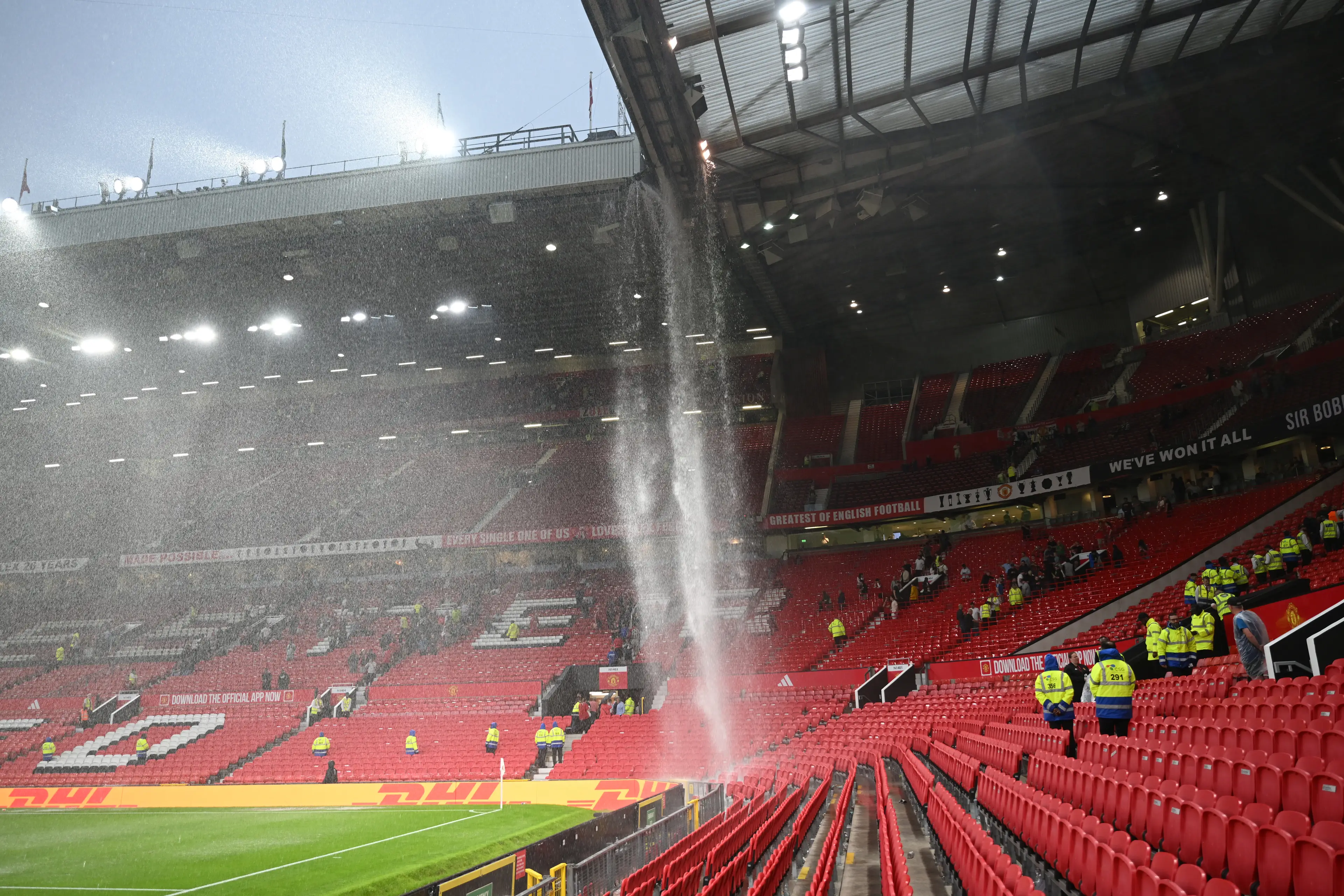 Manchester United plan to redevelop Old Trafford. Image: Getty