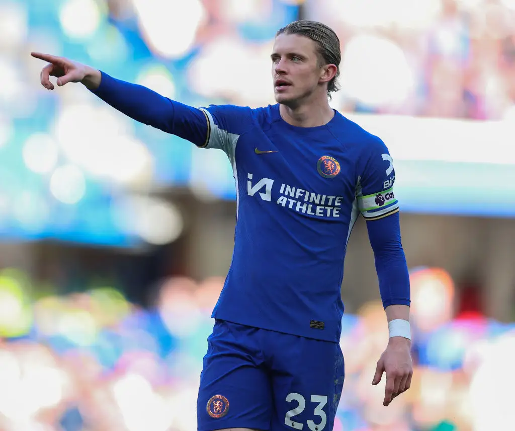 Conor Gallagher captained Chelsea last season (Image: Getty)