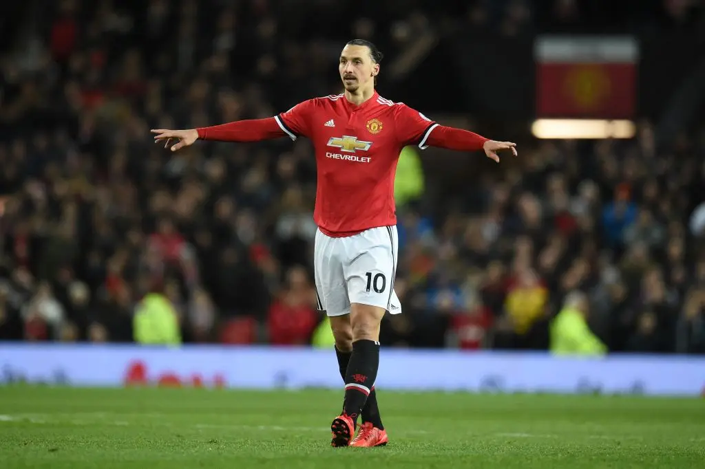 Zlatan in action for Man United (Credit:Getty)
