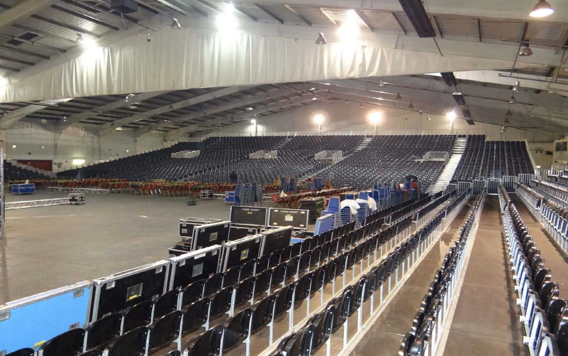 Where it all began. The Westpoint Arena in Exeter. Image credit: GLEventsUK