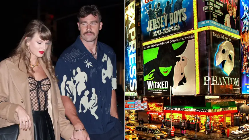 Taylor Swift and Travis Kelce's whirlwind romance to be made into $7.5m Broadway show but only on one condition