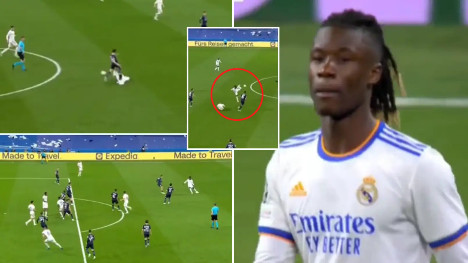 Eduardo Camavinga's Individual Highlights Against Man City Are Insane, Generational Talent Confirmed