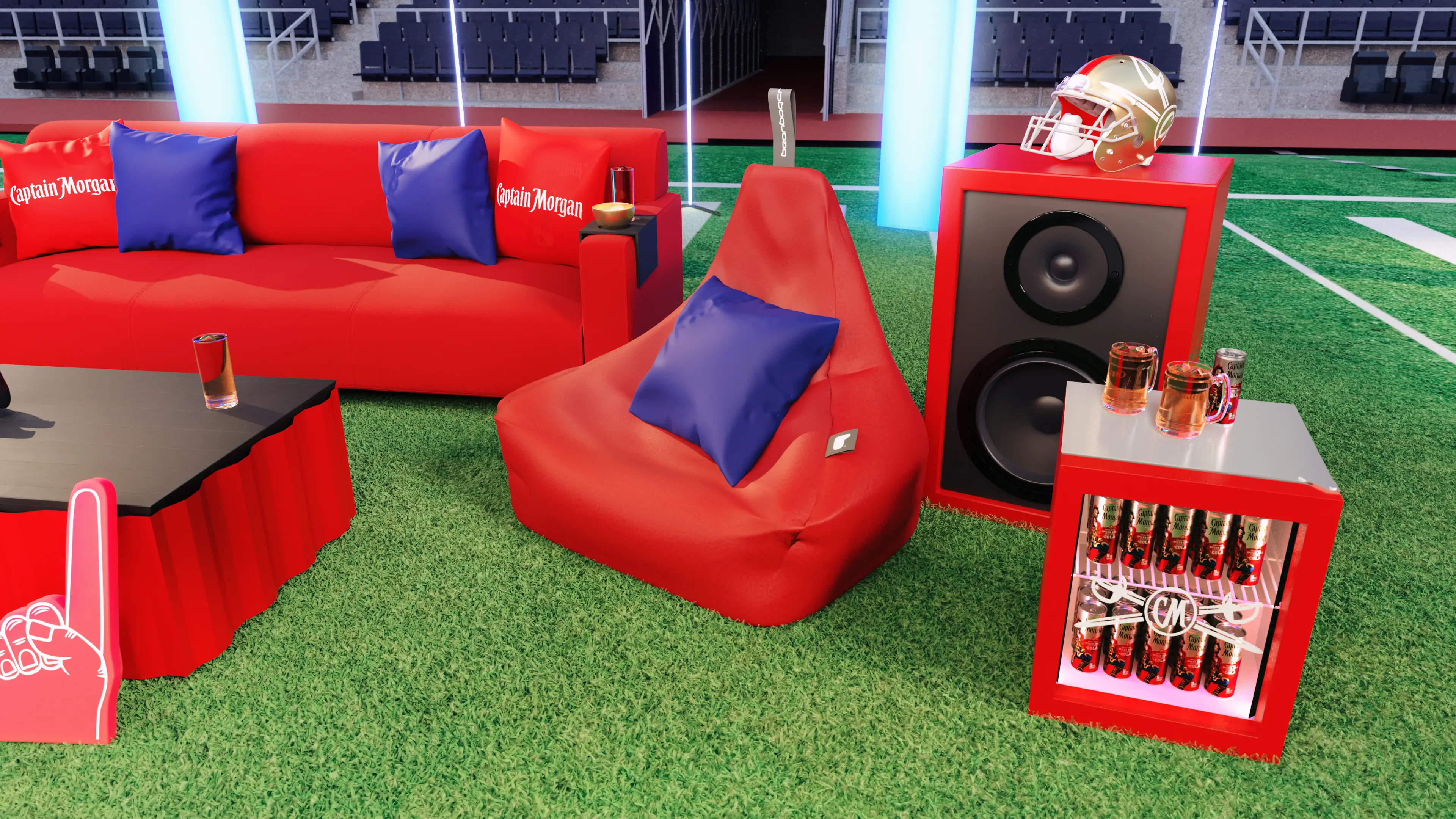 Enjoy the experience with some drinks