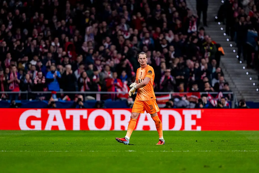 Antonin Kinsky could leave Spurs (Credit:Getty)