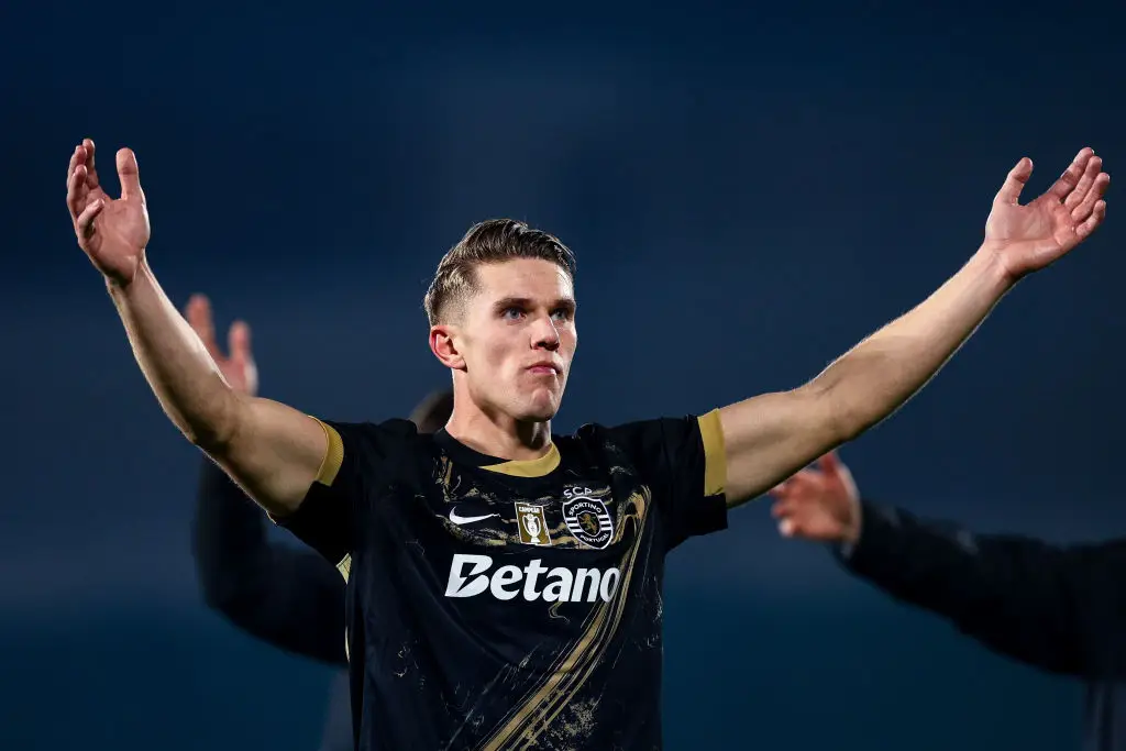 Sporting striker Viktor Gyokeres pictured (Image: Getty)