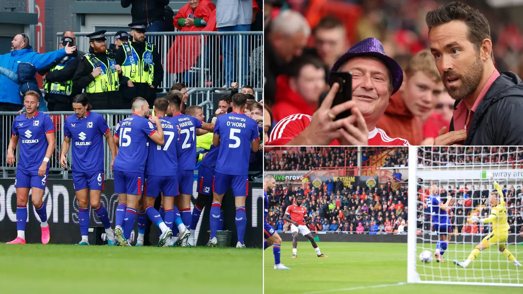 Wrexham's first game back in League Two was a crazy one