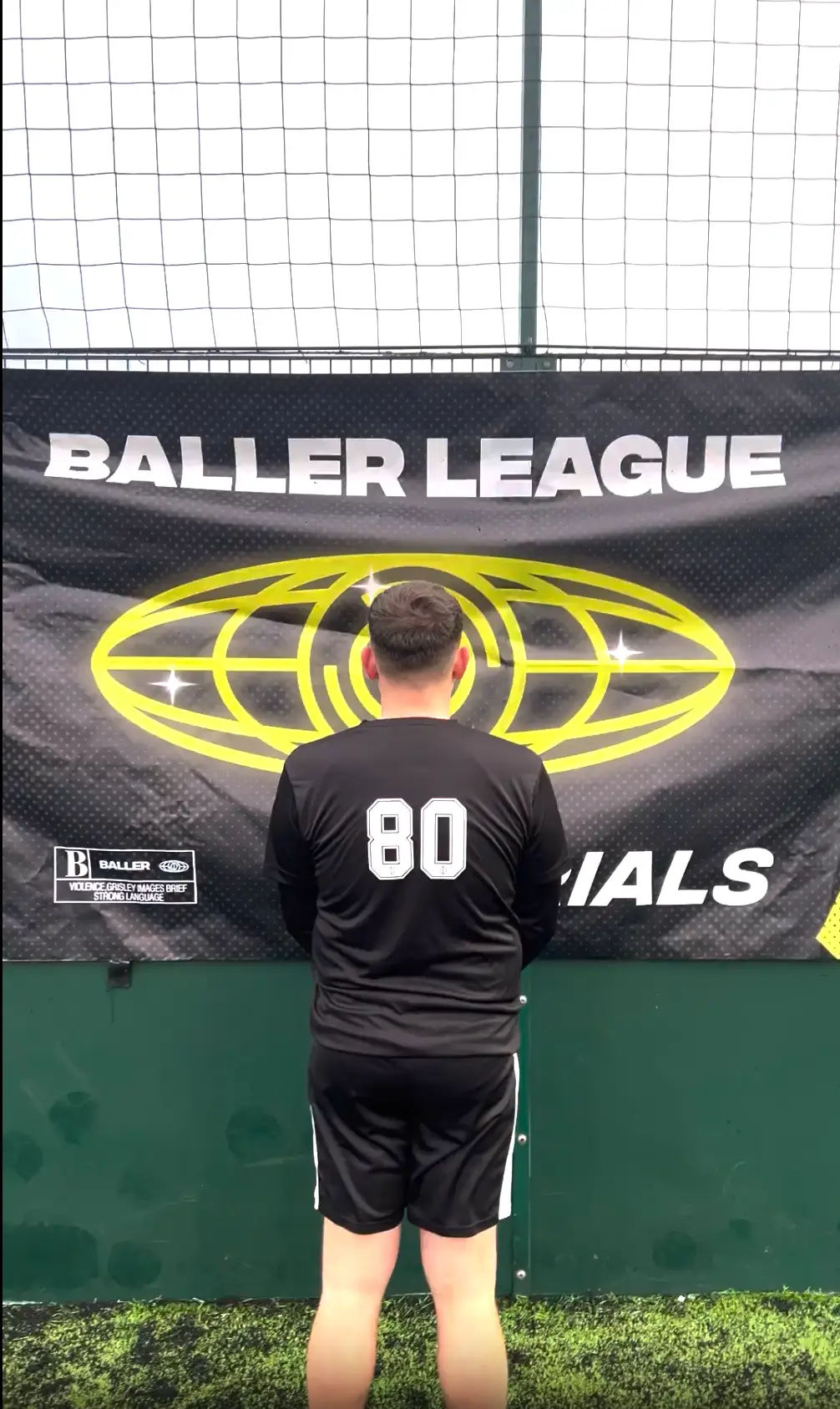 80 was the magic number for my Baller League trial. Image: SPORTbible