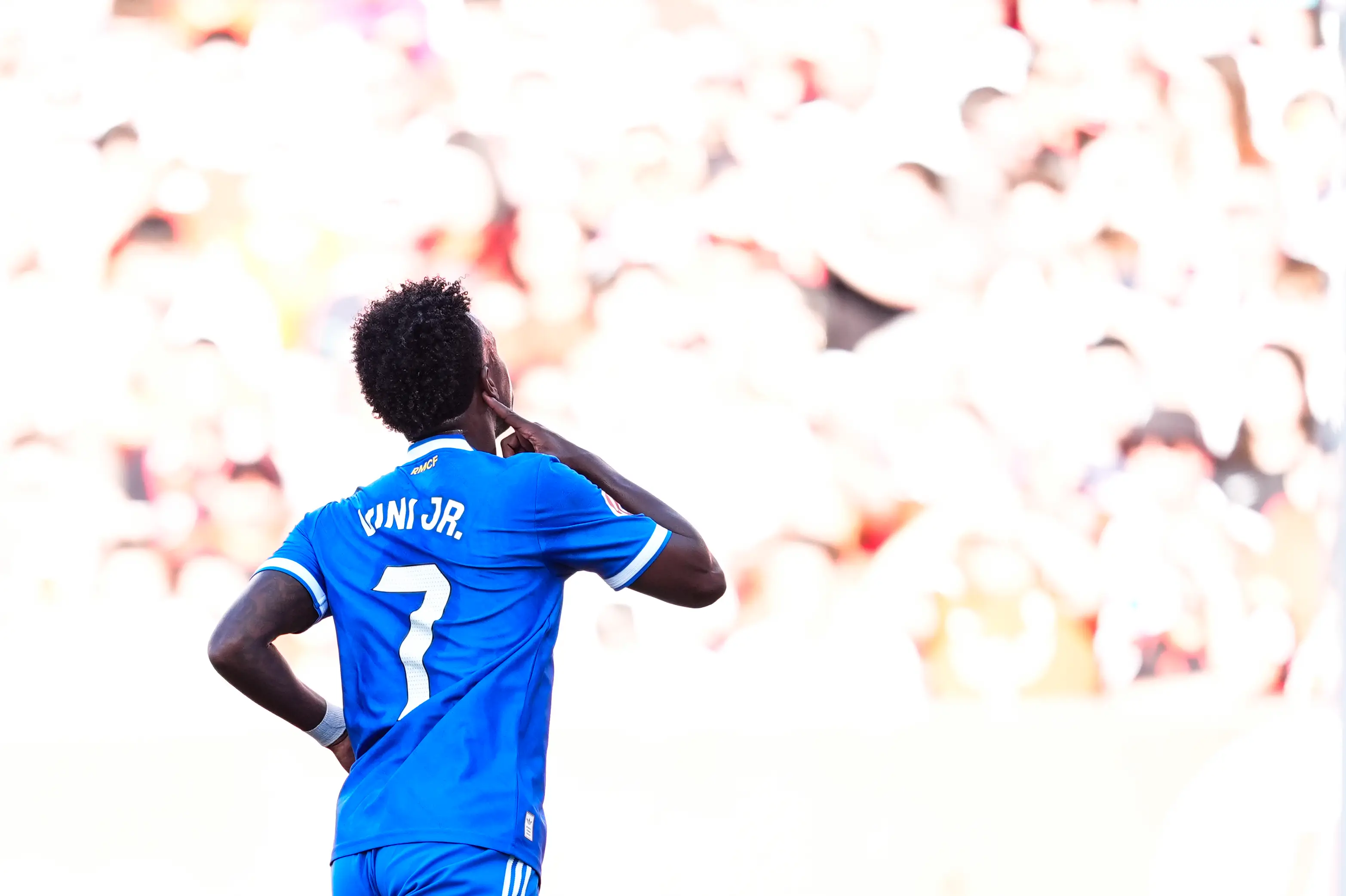 Vinicius has one year left on his deal at Real Madrid. Image credit: Getty