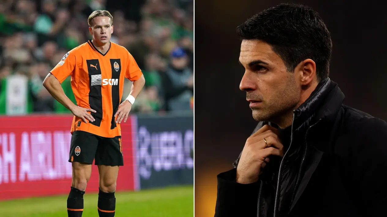 Mykhailo Mudryk names the one Arsenal player he's most excited to play with if transfer goes ahead