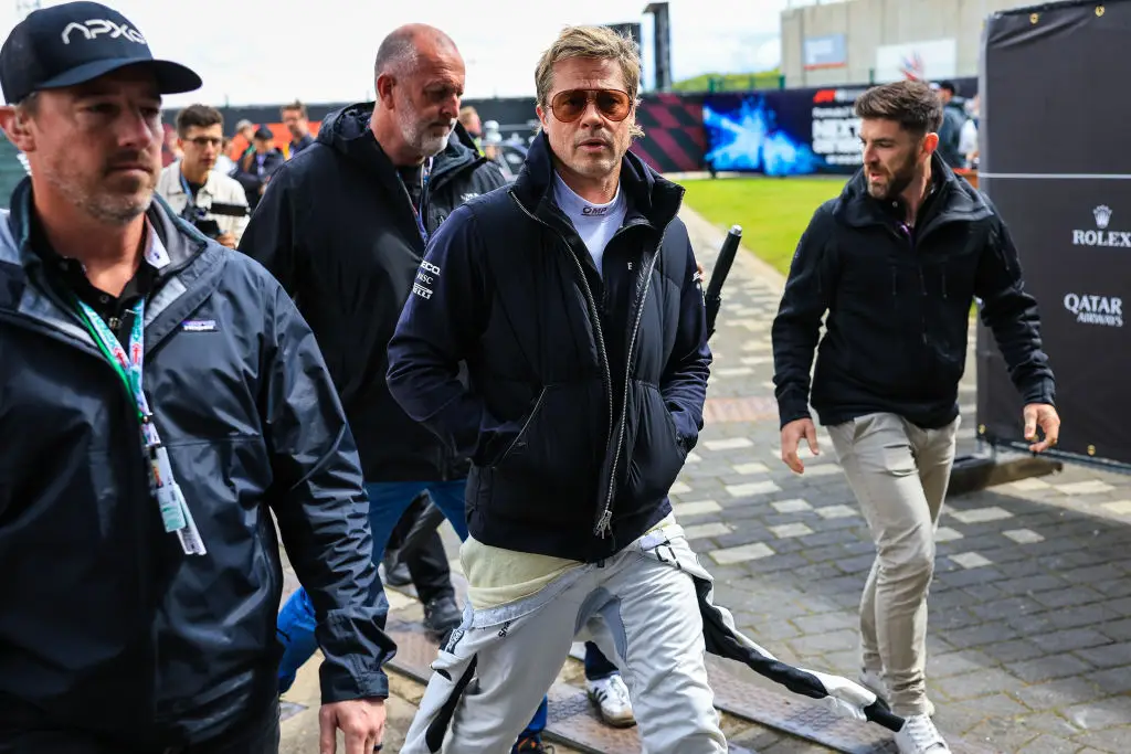 The sporting event pulls in A-listers such as Brad Pitt (Kym Illman/Getty Images)