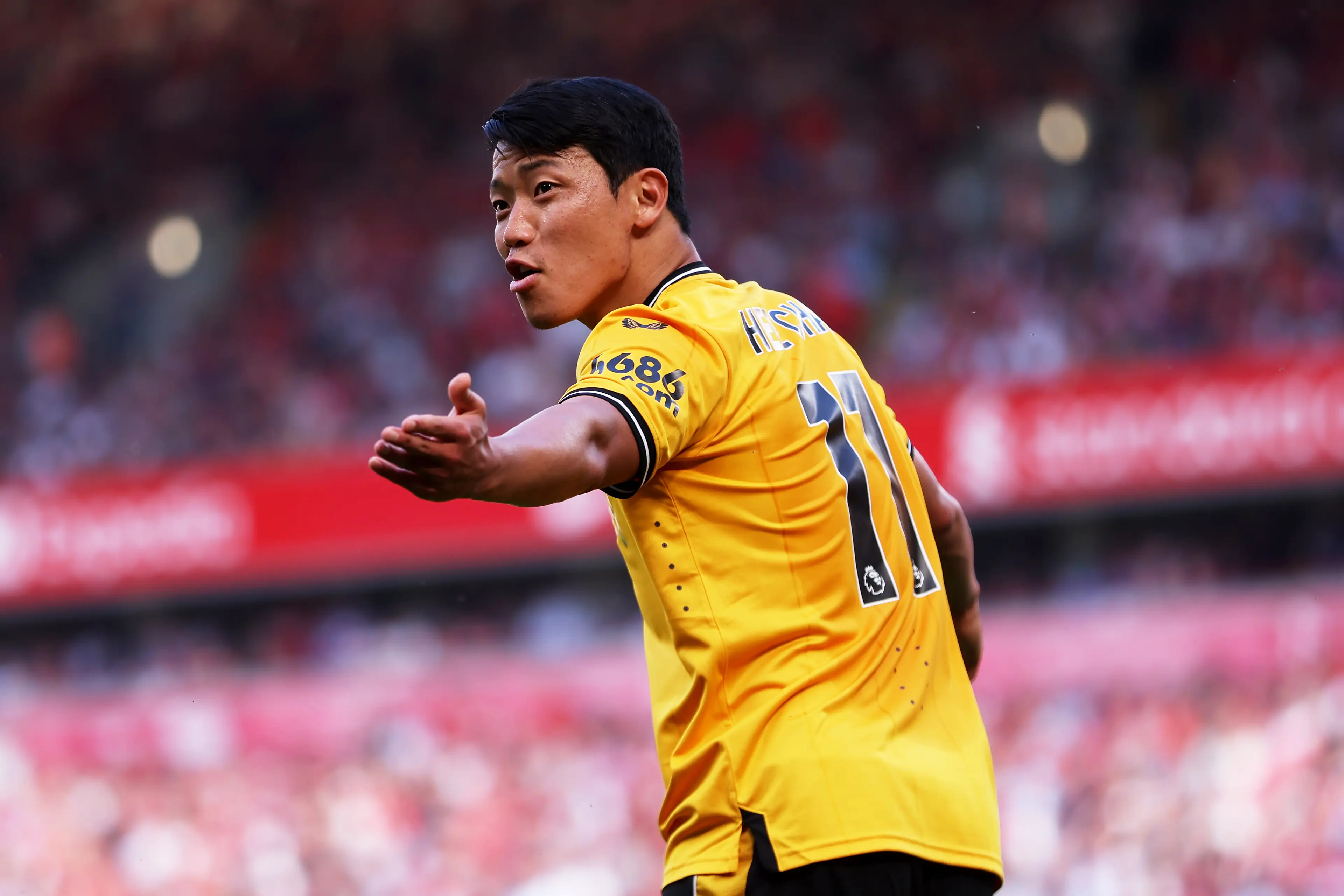 Hwang Hee-chan was the target of racist abuse. [Getty]