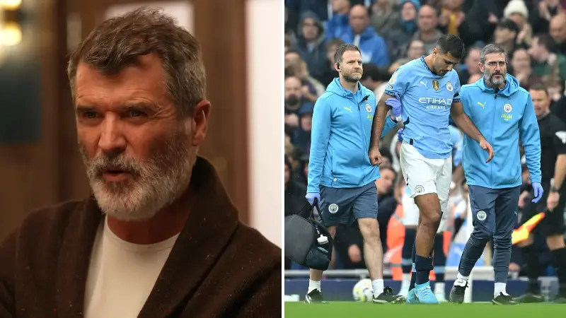 Roy Keane singles out three Man City players for criticism after Rodri injury as title prediction made