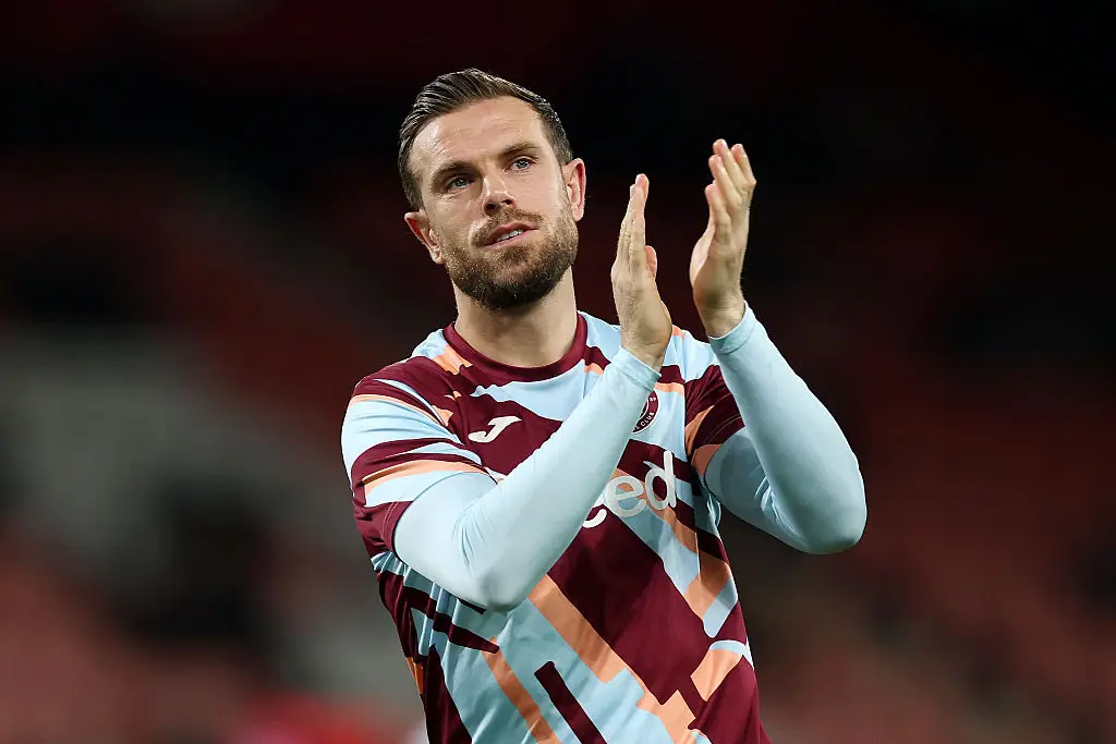 Jordan Henderson started the match for Brentford. (Image: Eddie Keogh/Getty Images)
