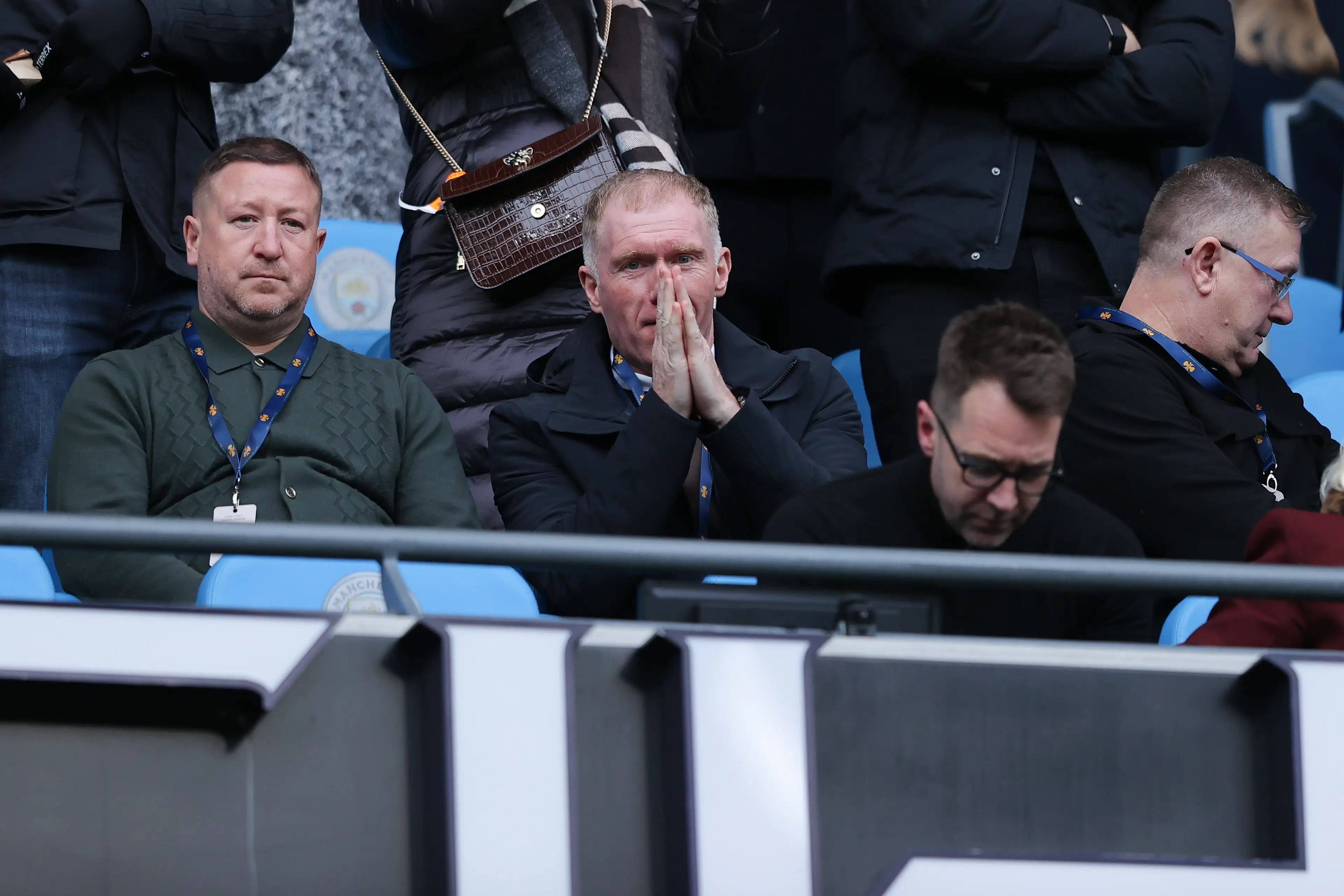 Scholes' comment did the rounds online after United's loss to Newcastle. Image: Getty