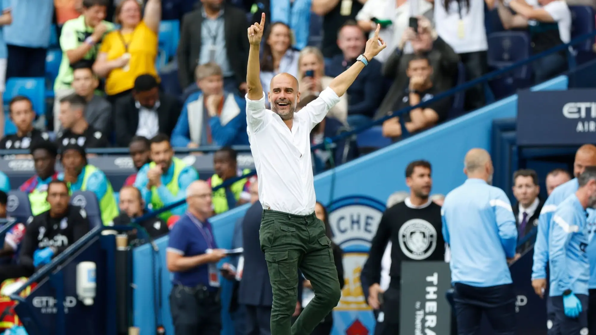 Manchester City manager Pep Guardiola (Twitter)