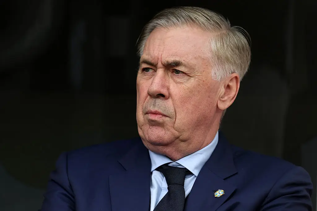 Brazil head coach Carlo Ancelotti (Credit:Getty)