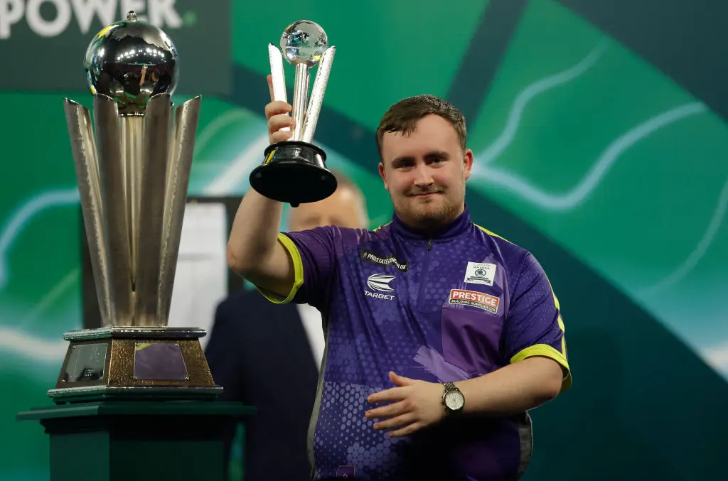 Luke Littler finished as runner-up in the 2024 World Darts Championship (Image: Getty)
