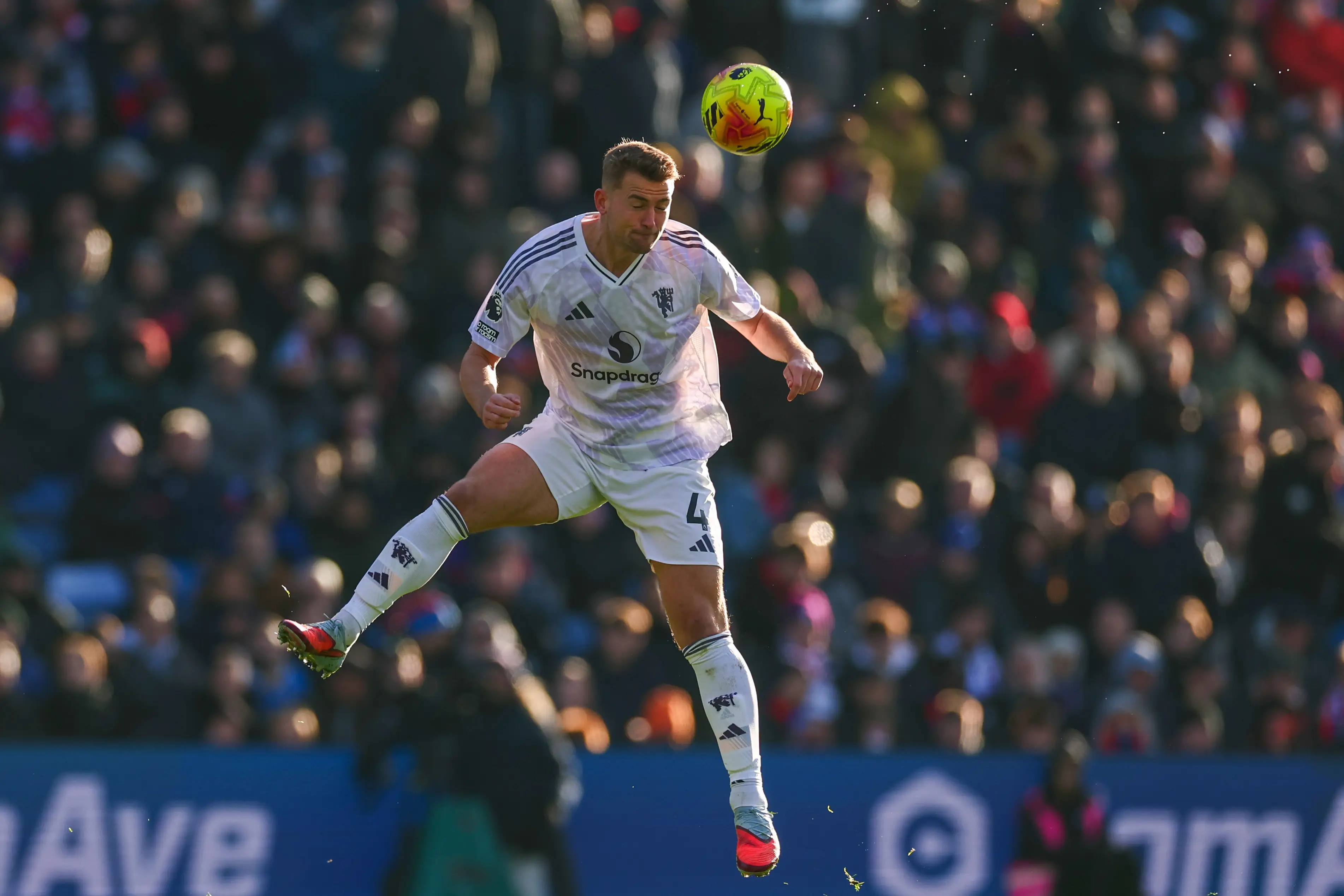 Matthijs de Ligt has emerged as an important player at Manchester United since his transfer in 2024. Image: Getty 