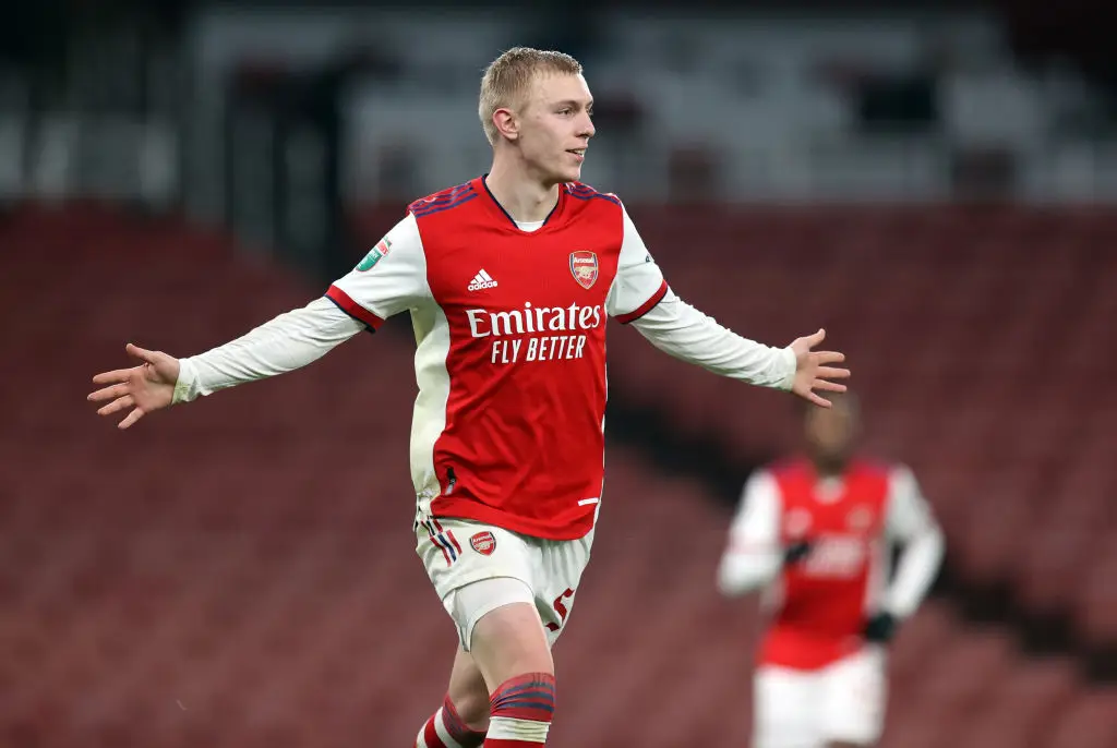 Arsenal sold Mika Biereth in 2019. (Image: Getty)