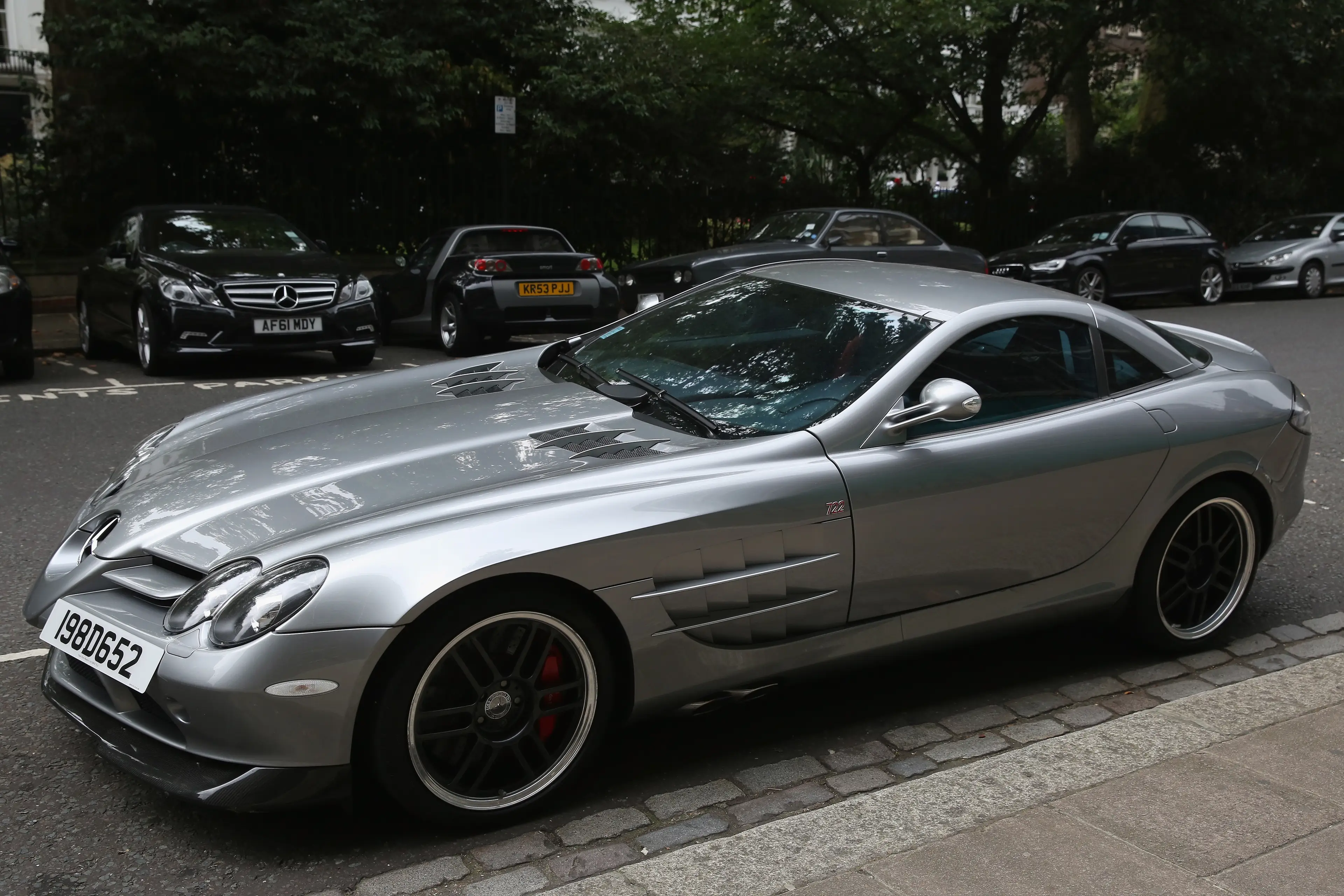 The Mercedes-Benz SLR McLaren 722 is one of the rarest cars in the world. [Getty]