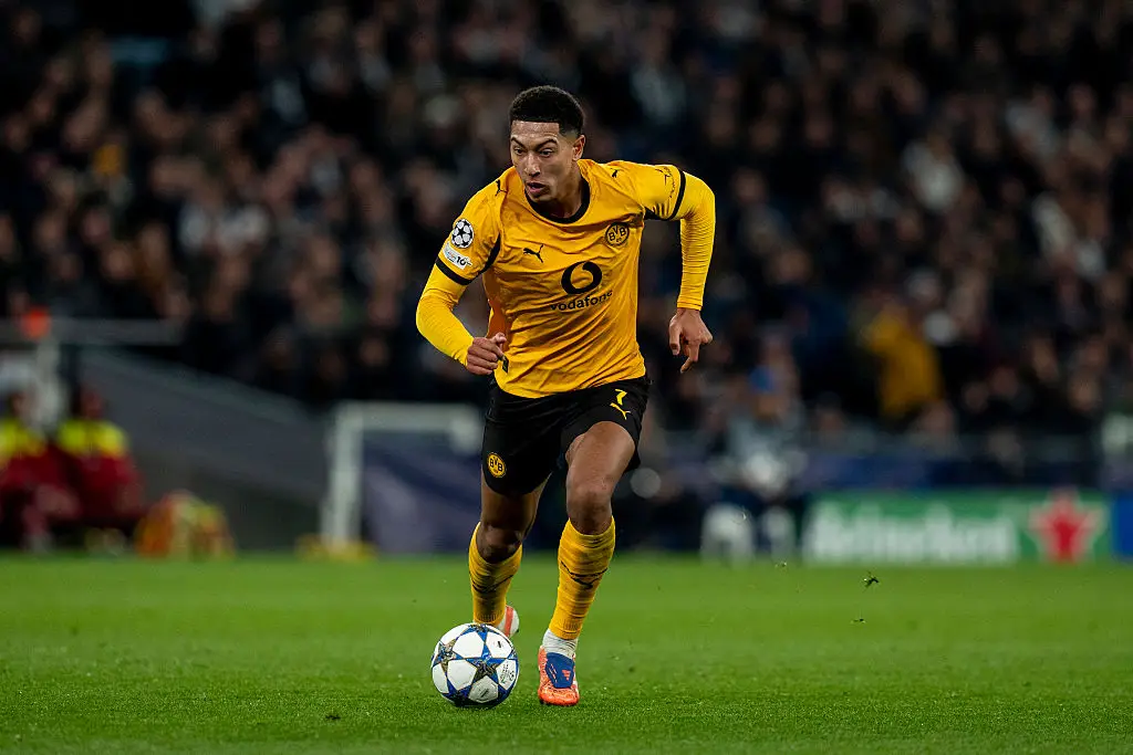 Jobe Bellingham in action for Borussia Dortmund (Credit:Getty)