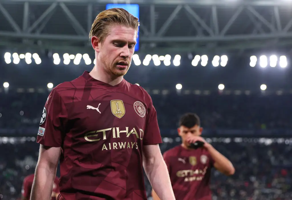 Man City were beaten 2-0 by Juventus in the Champions League on Wednesday. (Image: Getty)