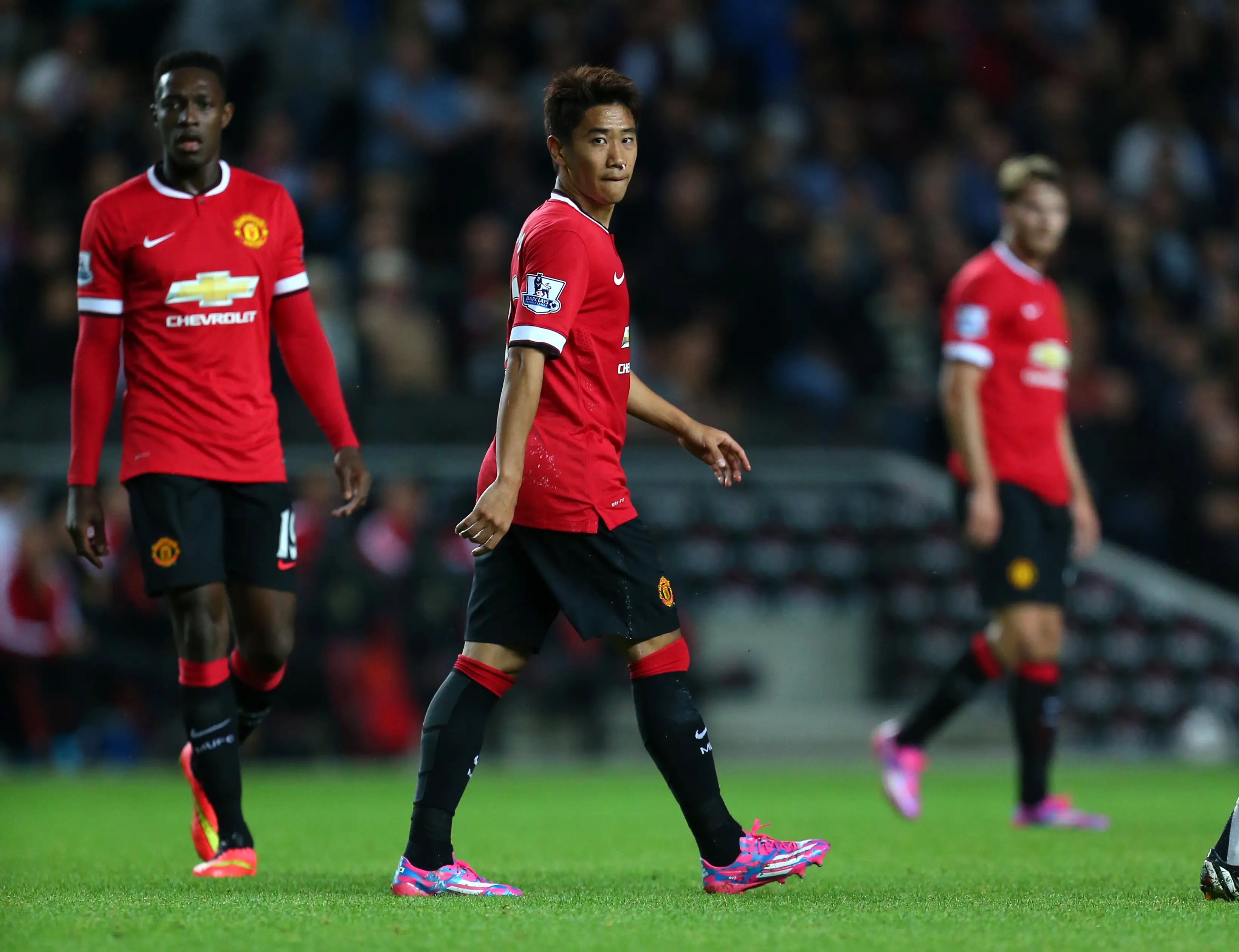 Manchester United were beaten 4-0 by MK Dons back in 2014. Image: Getty