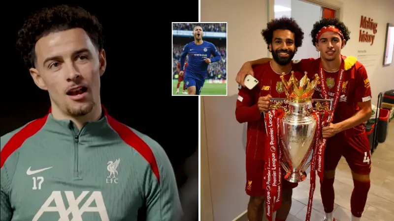Curtis Jones settles the Mo Salah vs Eden Hazard debate with hugely controversial answer