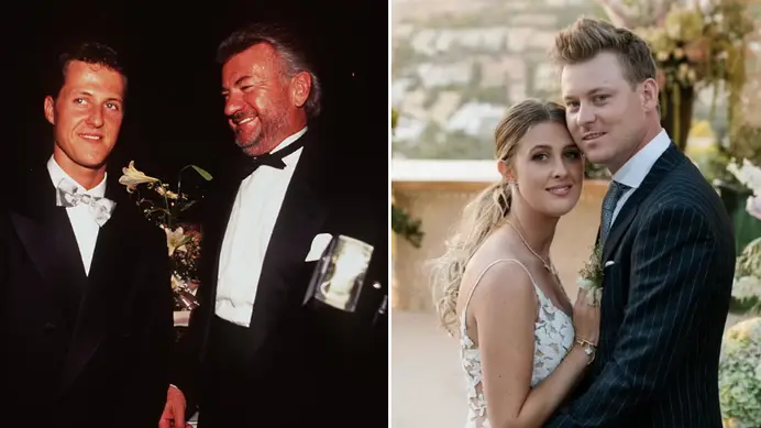 Michael Schumacher's ex-manager hits out at the F1 legend's daughter after her recent wedding