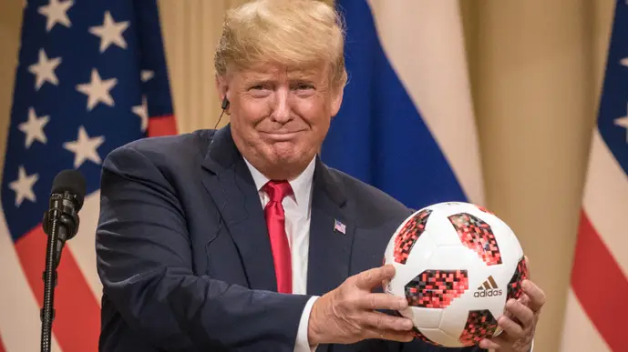 US President Donald Trump has hinted at which Premier League team he supports instead of Arsenal 