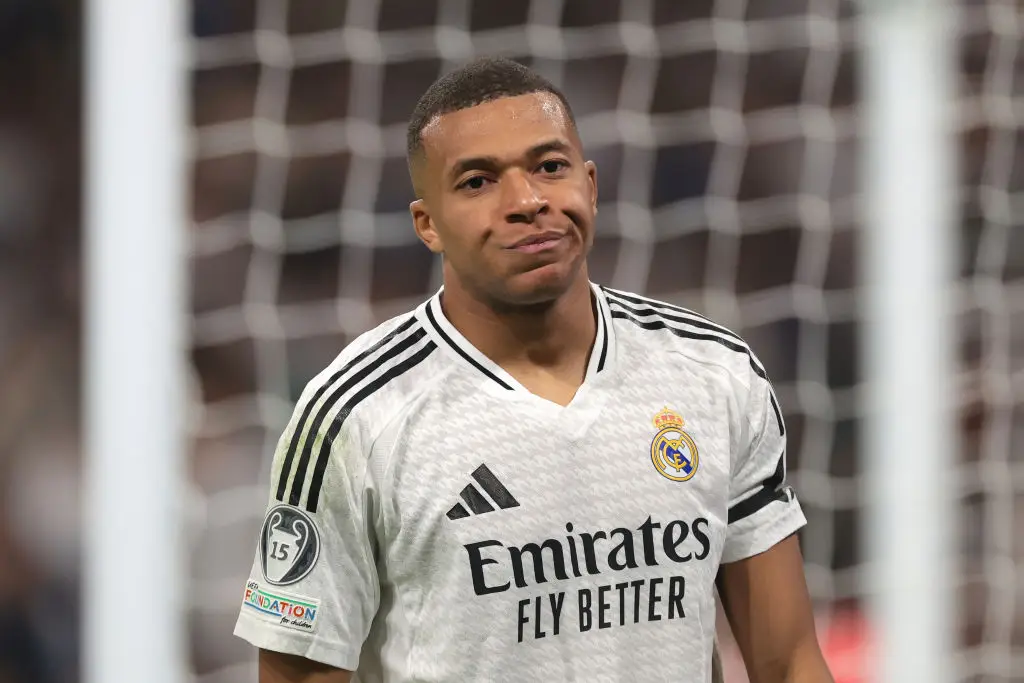 Kylian Mbappe has struggled to find his feet at new club Real Madrid. (Image: Getty)