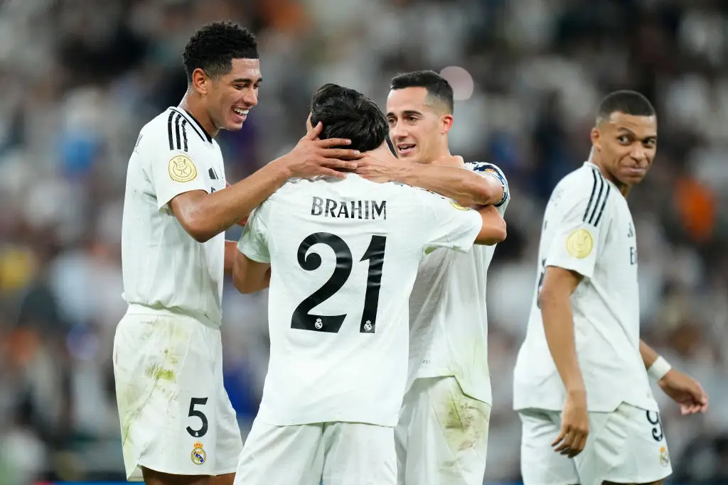Real Madrid beat RCD Mallorca 3-0 in the Spanish Super Cup semi-final (Image: Getty)