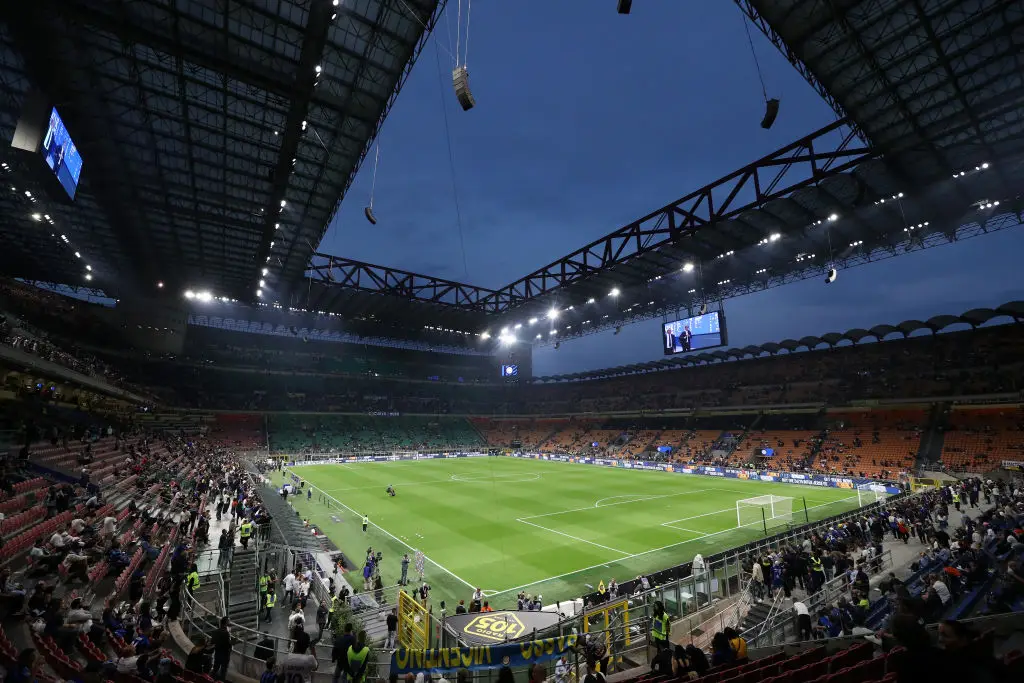 San Siro hosted Inter Milan vs AC Milan on Sunday -