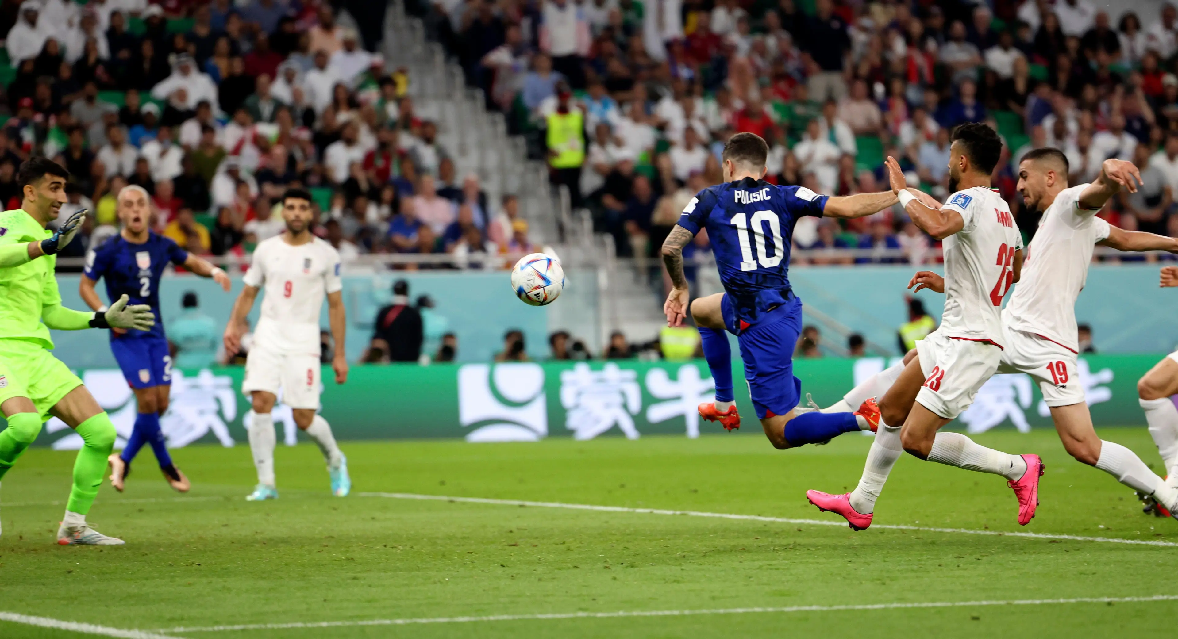 Pulisic scored the winner as USMNT beat Iran 1-0.