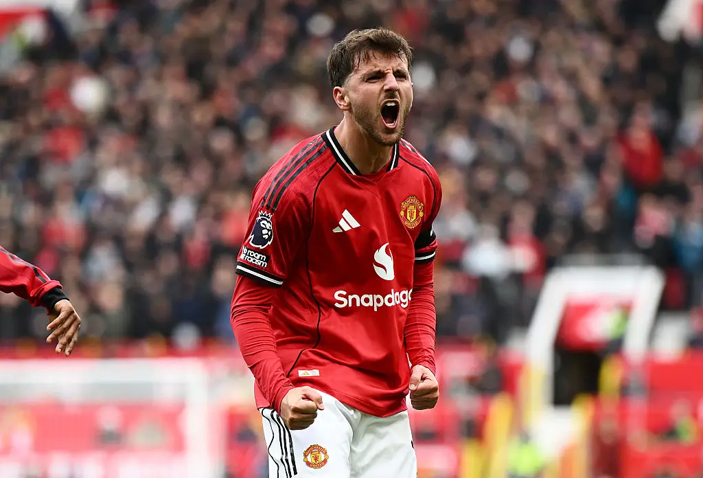 Mason Mount scored against Sunderland in his last appearance for United. (Image: Gareth Copley/Getty Images)