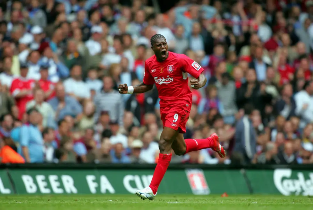 Djibril Cisse is remembered as a hero at both Liverpool and Sunderland. (Image: Paul Mcfegan/Sportsphoto/Allstar via Getty Images)