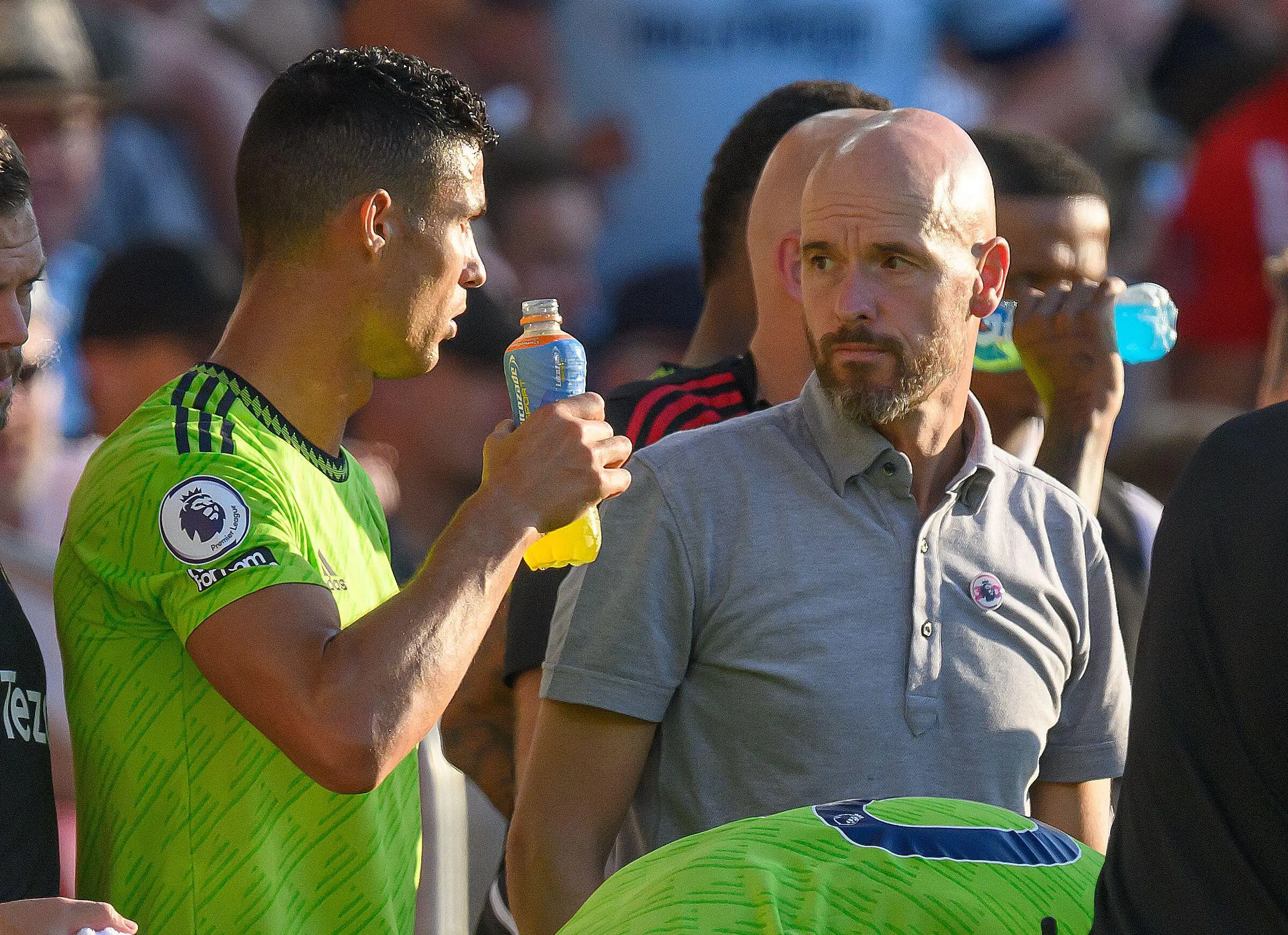 Ronaldo has had a bit-part role this season under Erik ten Hag (Image: Alamy)