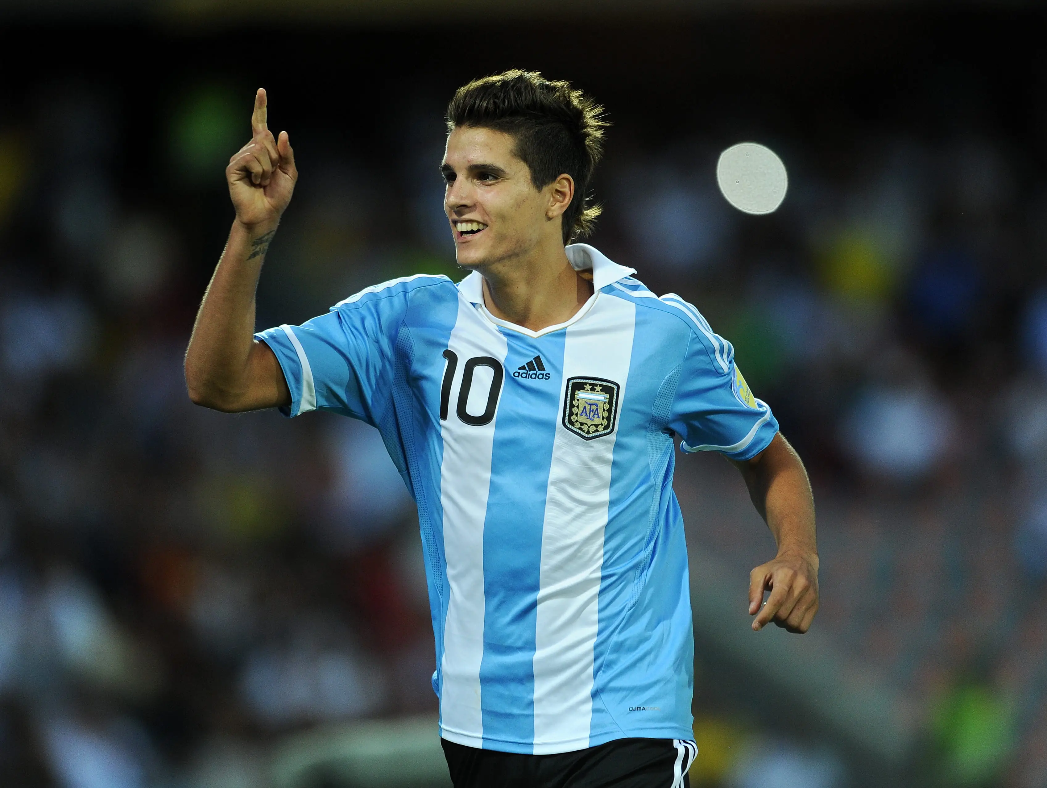 Erik Lamela pictured in 2011 (Image: Getty)