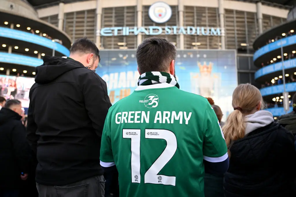 Plymouth take on Man City on Saturday (Credit:Getty)