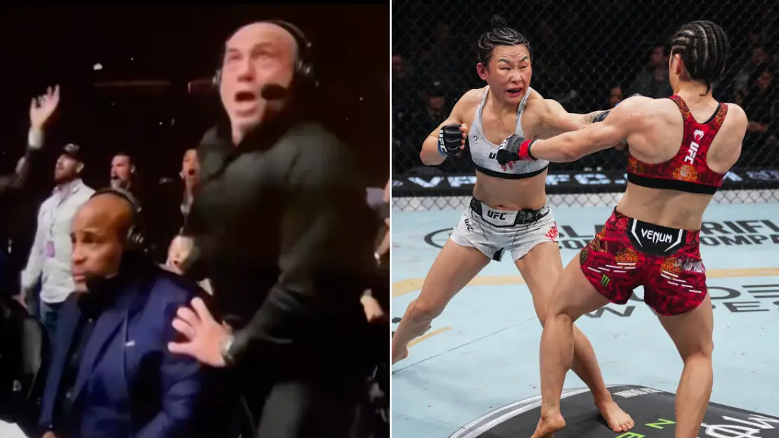 UFC 300 fight plunged into controversy as Joe Rogan asks 'are you allowed to do that?'