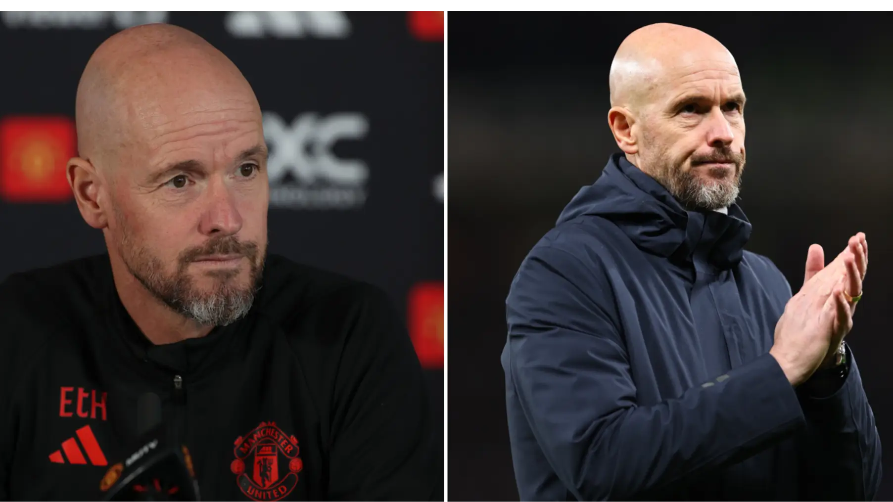 Under-fire Man United boss Erik ten Hag breaks silence amid Zinedine Zidane and Rubin Amorim rumours