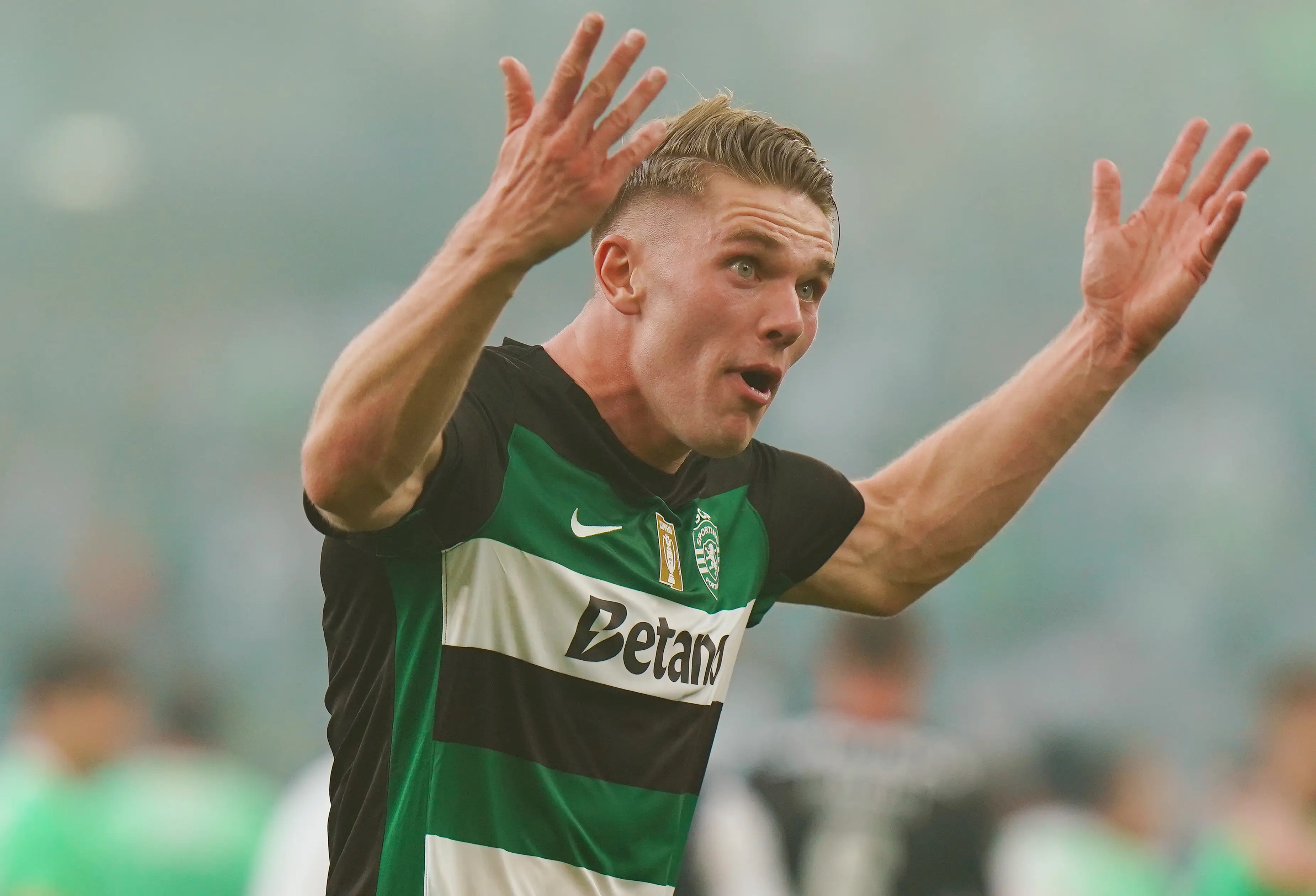 Viktor Gyokeres scored 97 goals in 102 appearances for Sporting. (Image: Getty)