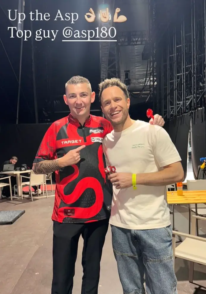 Aspinall clearly enjoyed the tournament in London. Image credit: Instagram/asp180