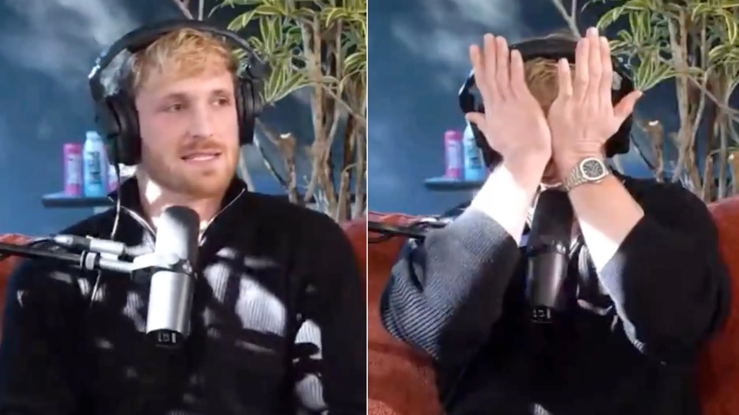 Logan Paul tells WWE Hall of Famer 'you can't say that' after controversial comment seconds into new podcast 